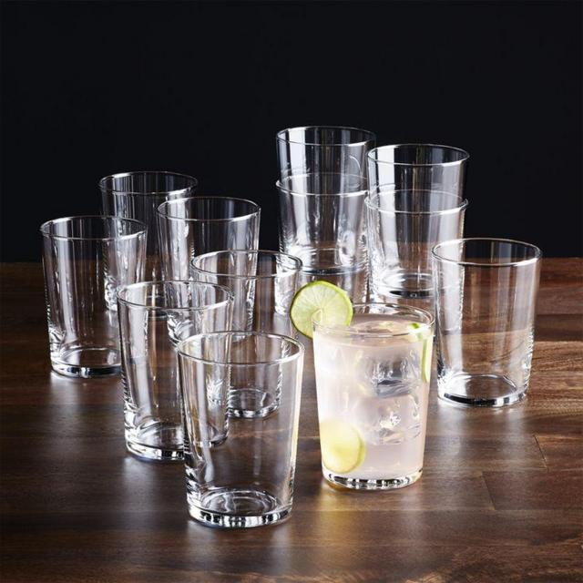 Bodega 17 Oz Glasses, Set of 12