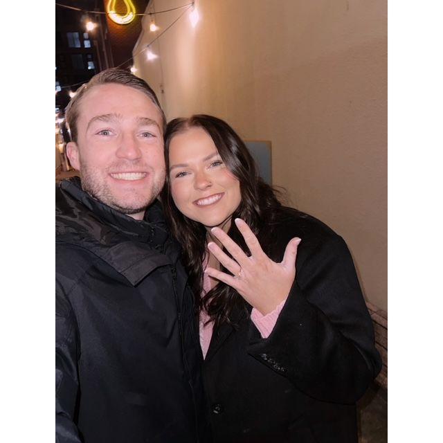 The day we got engaged!!!