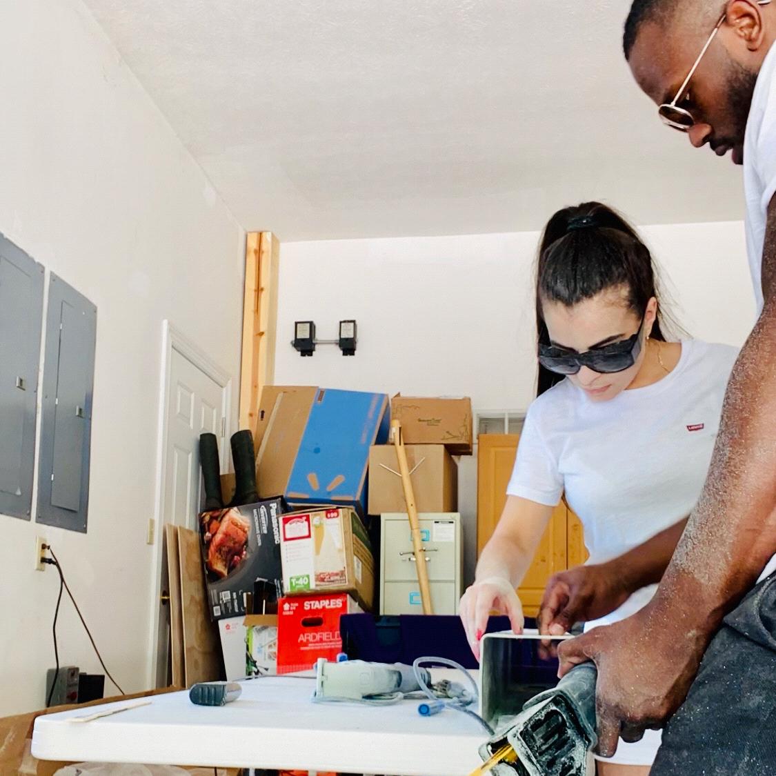 We are building our first home together! (Literally)