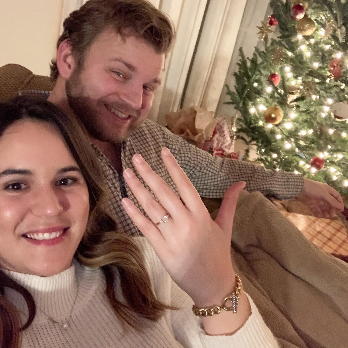 The night we got engaged!