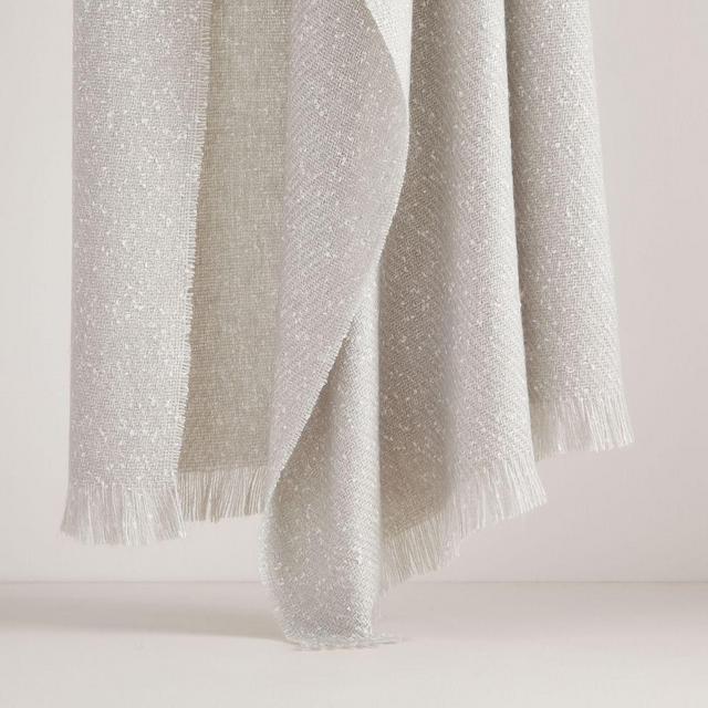 Speckled Throw, Stone Gray