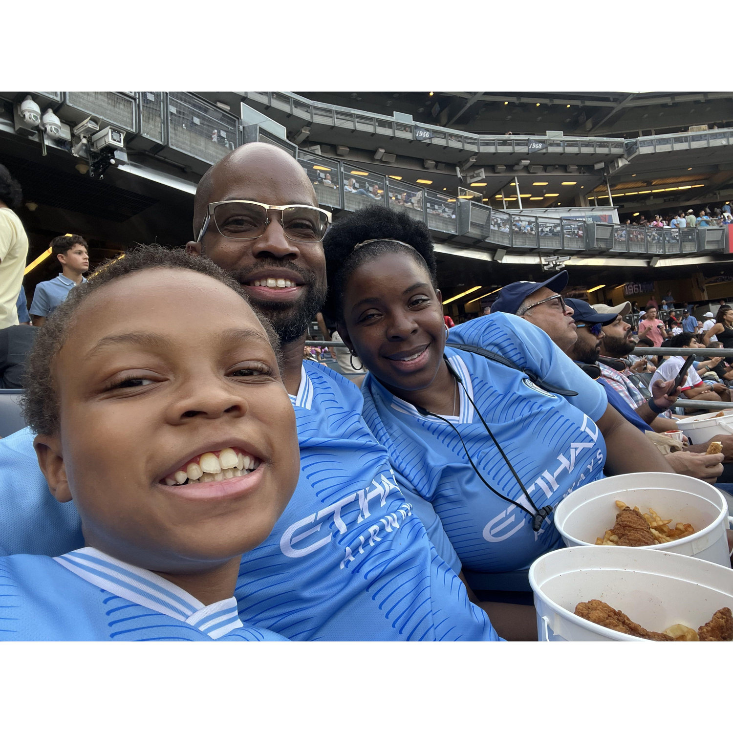 AC Milan vs. Man City! 
A match to remember—but the best part wasn’t just the game. It was being together, cheering loud, laughing hard, with the people we love most.

#FamilyFirst #ACMilanVsManCity