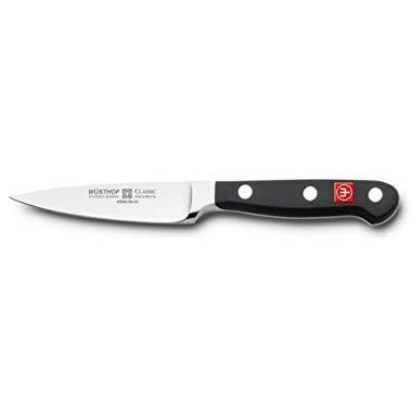 Wusthof WU4066/09 CLASSIC Paring Knife, One Size, Black, Stainless Steel