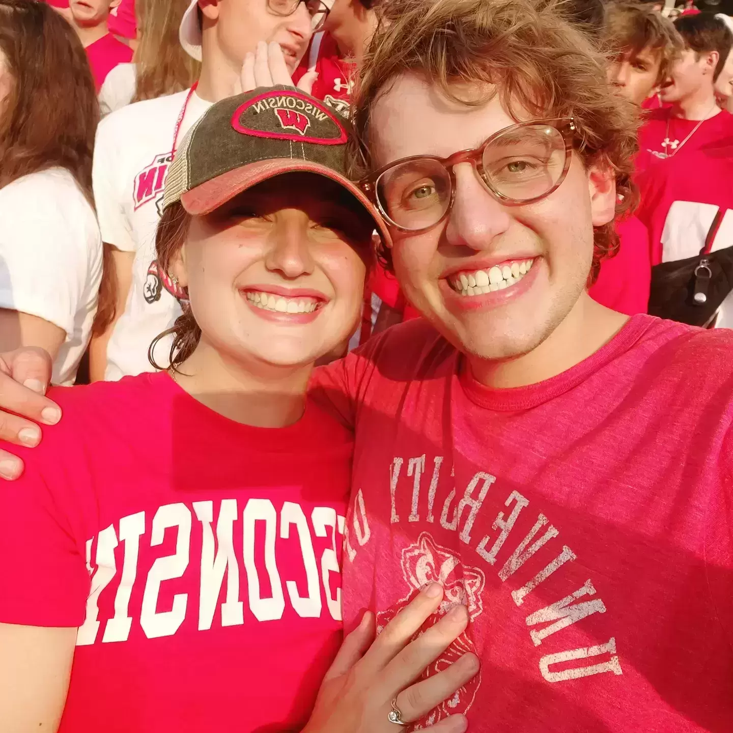 Badger football game