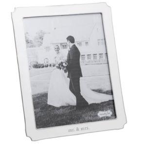 Mr. & Mrs. Enamel Frame