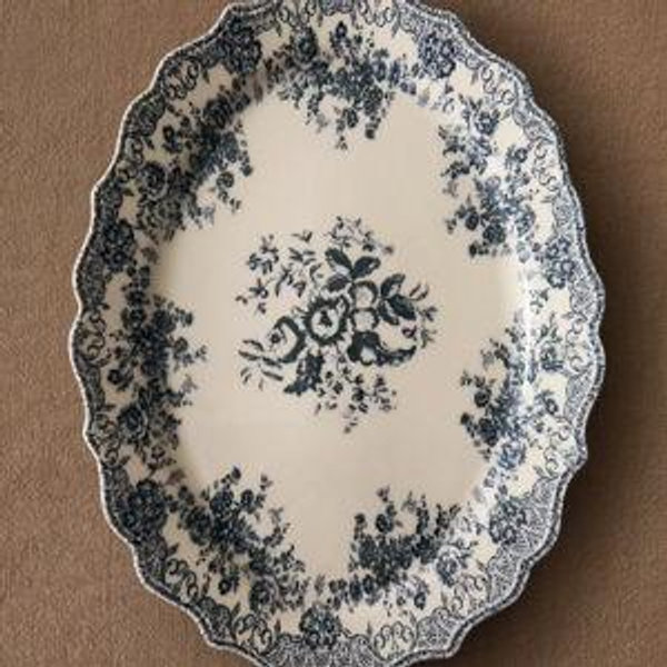 FLORAL EARTHENWARE SERVING DISH | Zara Home United States of America