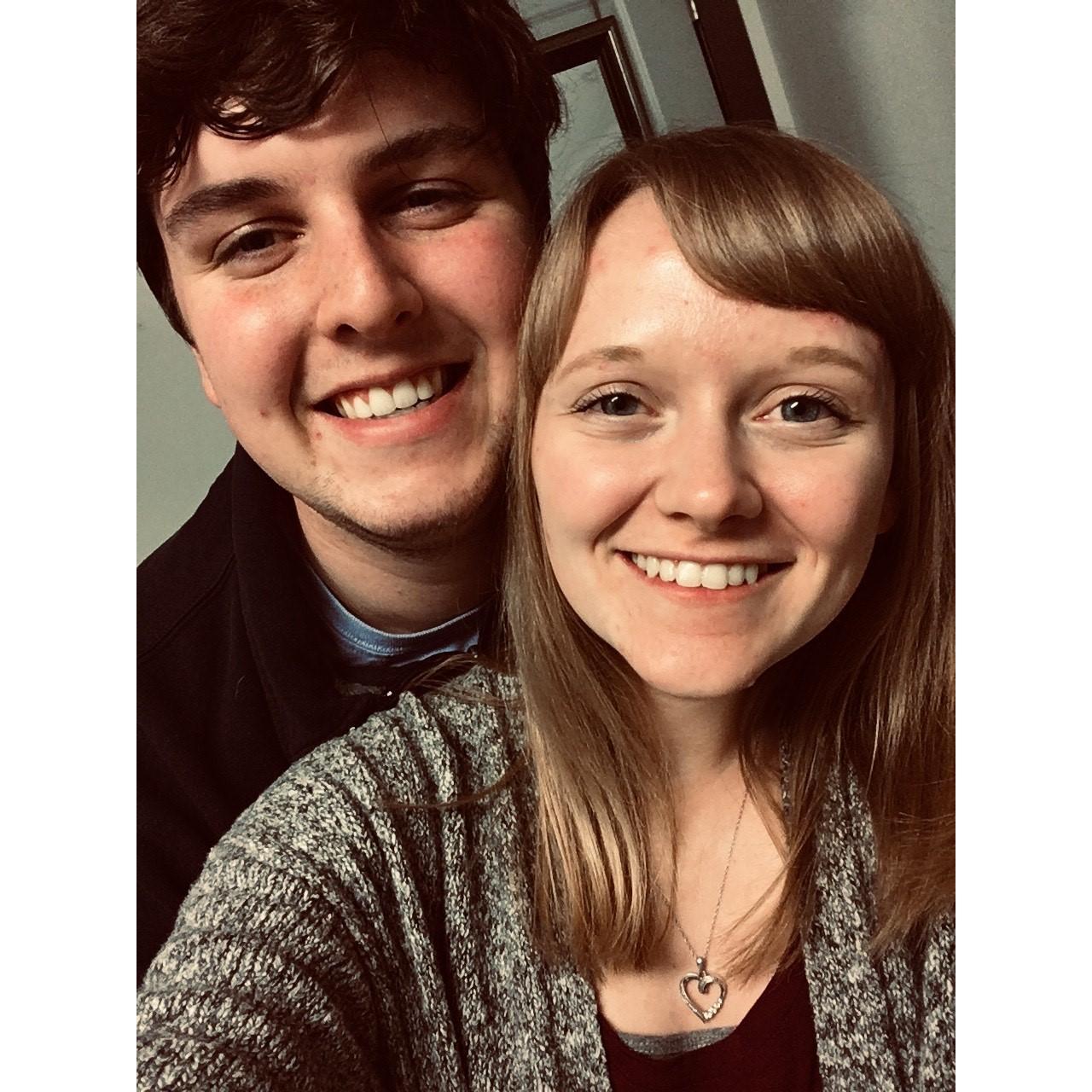 Our 3rd Valentine's Day together.