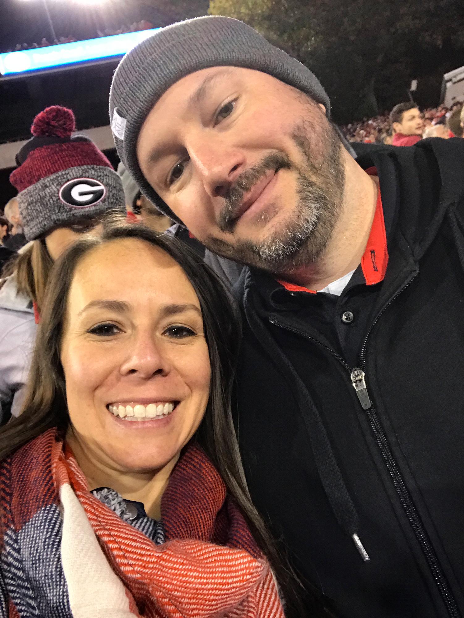 Georgia Auburn 2018 at Sanford stadium