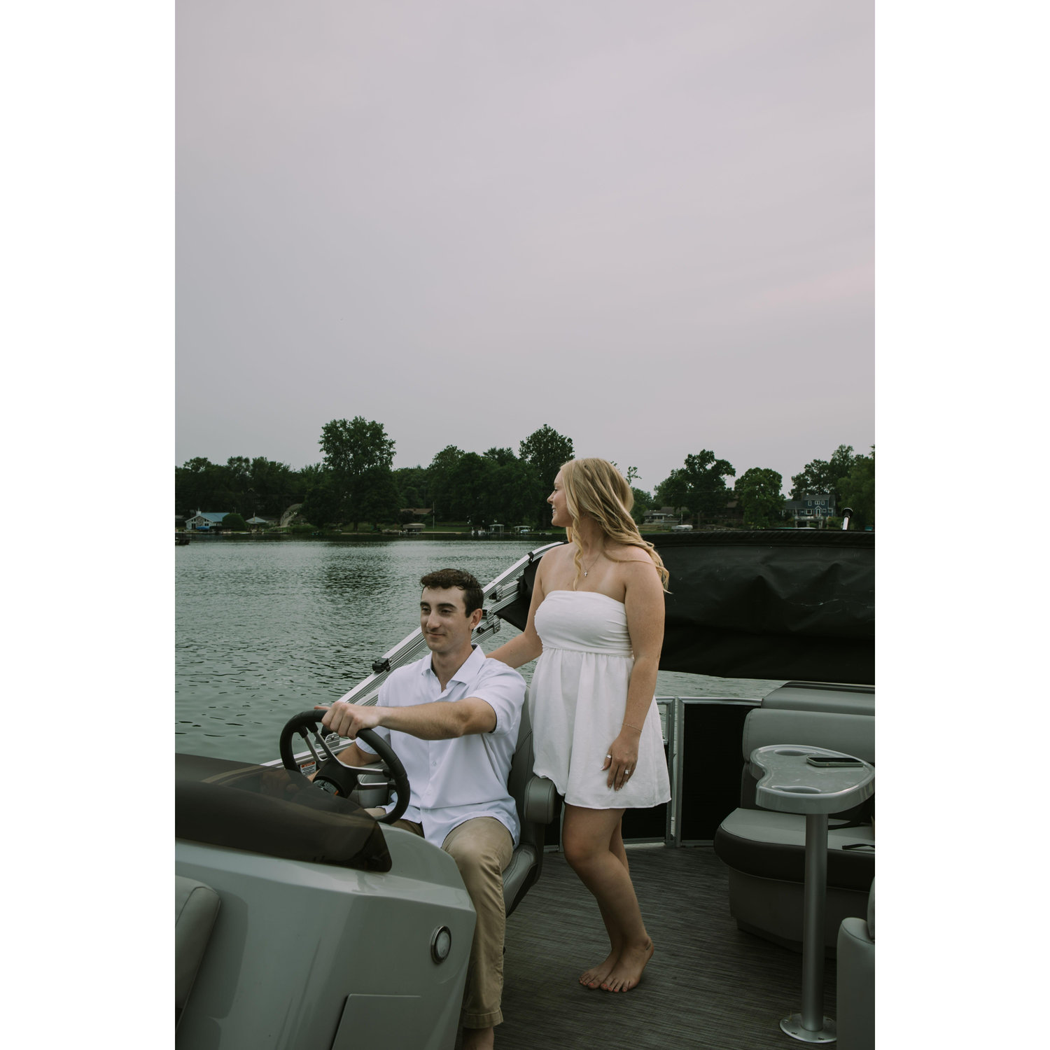 Our Engagement Photoshoot on the Lake