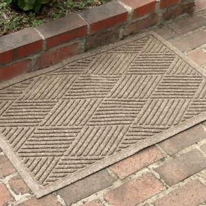 Waterhog Diamonds Indoor Outdoor Doormat - Camel
