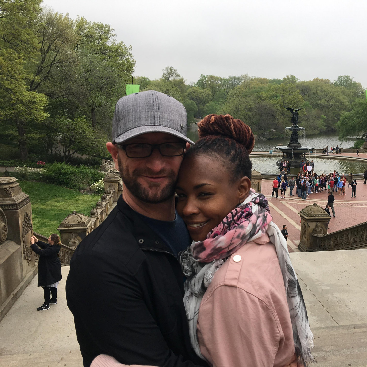 "Friends" fountain in Central Park 2017
