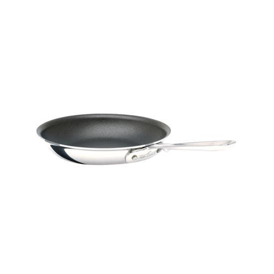 D5 Stainless Polished 5-ply Bonded Cookware, Nonstick Fry Pan, 8 inch