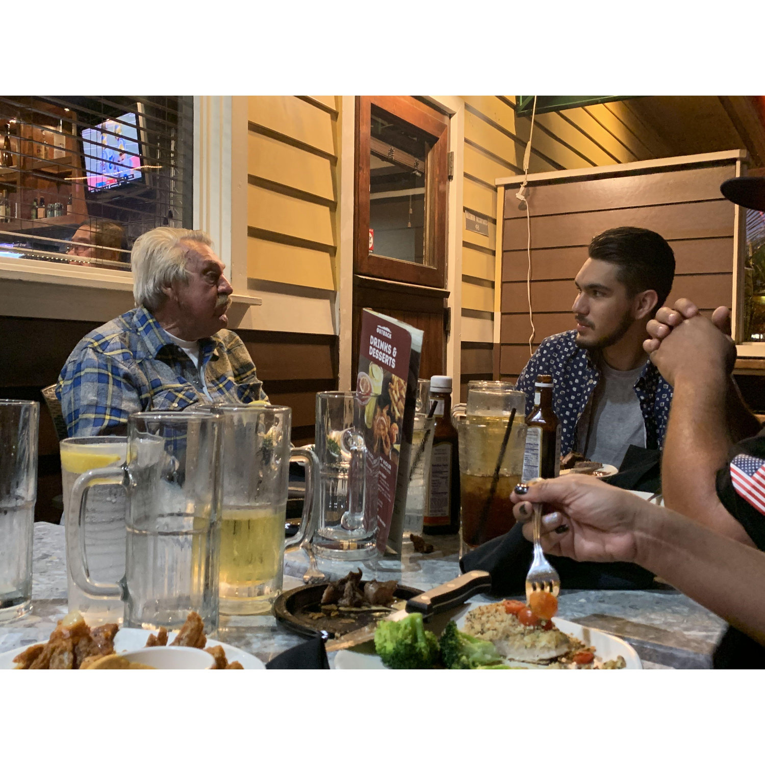Grandpa Milton and Markie