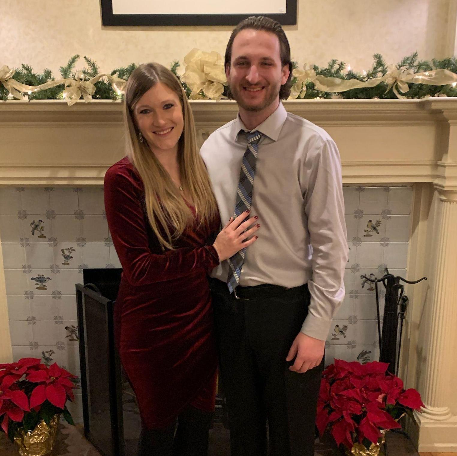 Caitlyn and Anthony attended their friends' wedding together in 2021.