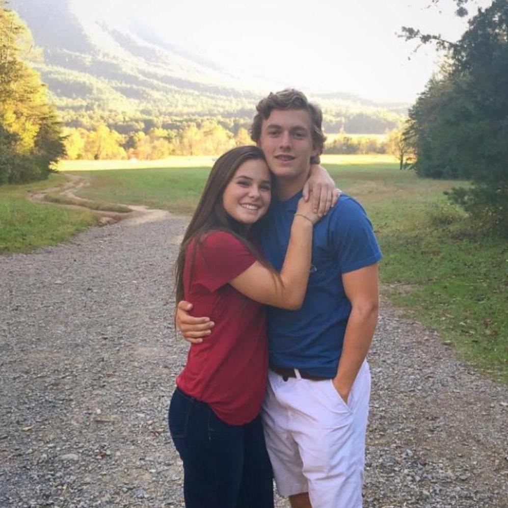 We first said "I love you" on this trip to the mountains in 2015