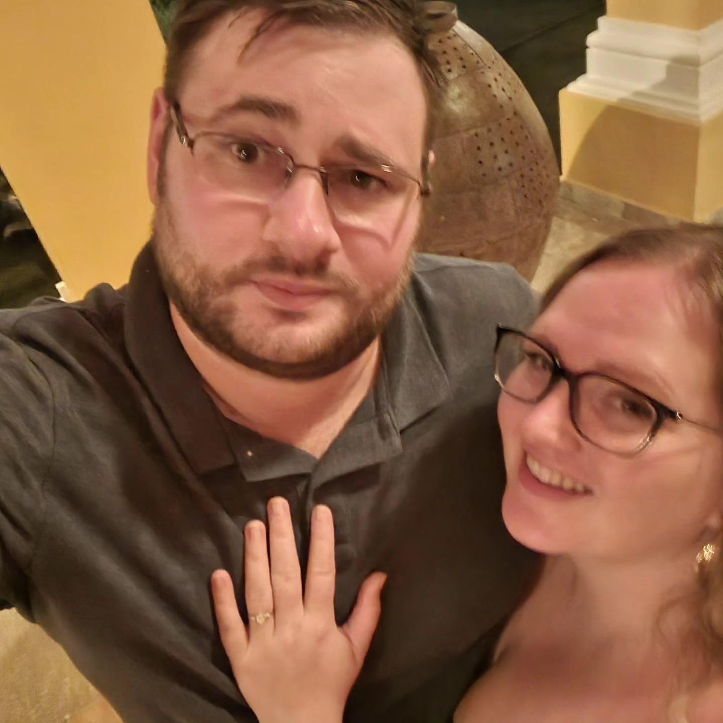 Shortly after Justin popped the question at a musical magic show while on vacation in Cancun, Mexico.