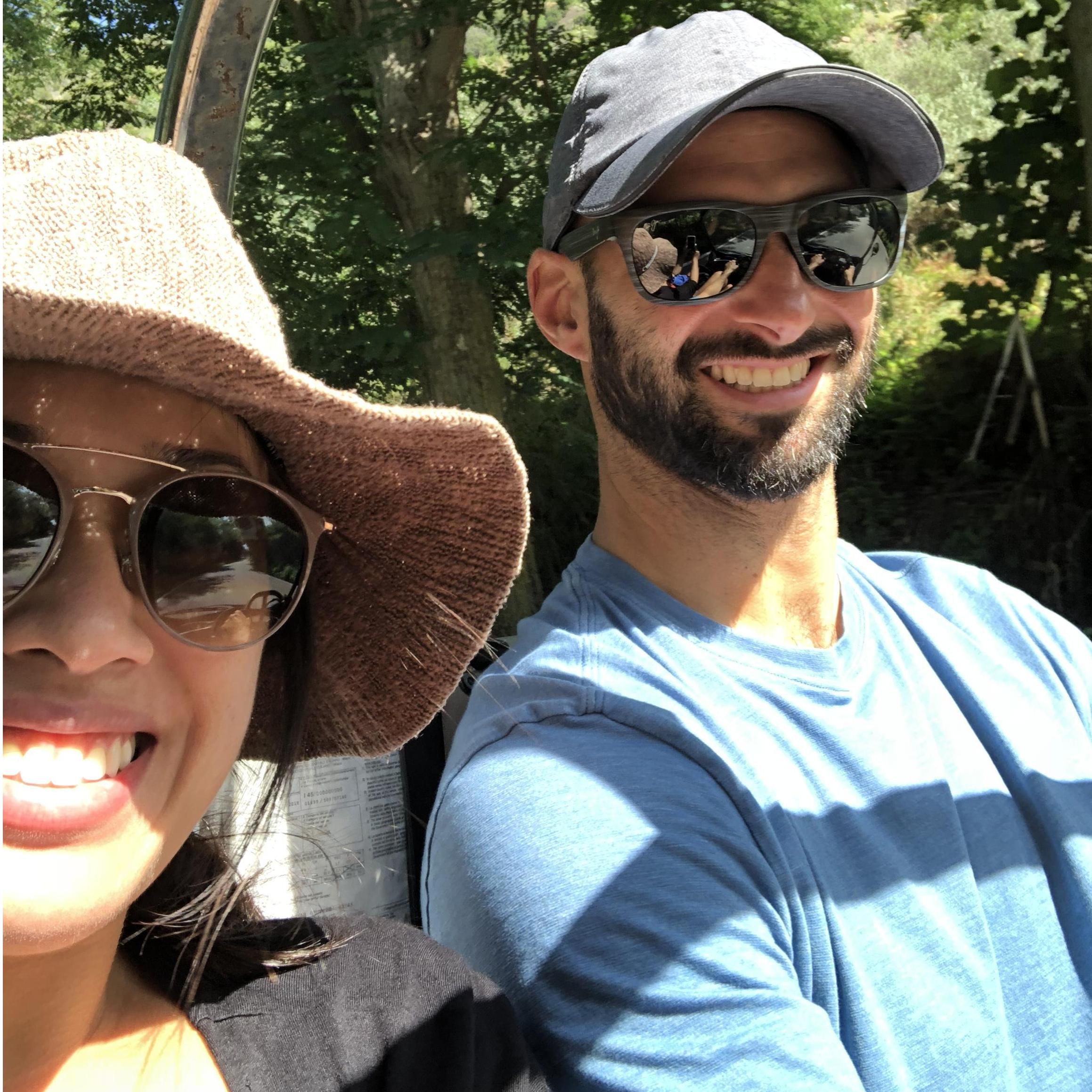 Carting around the Aeolian Islands!