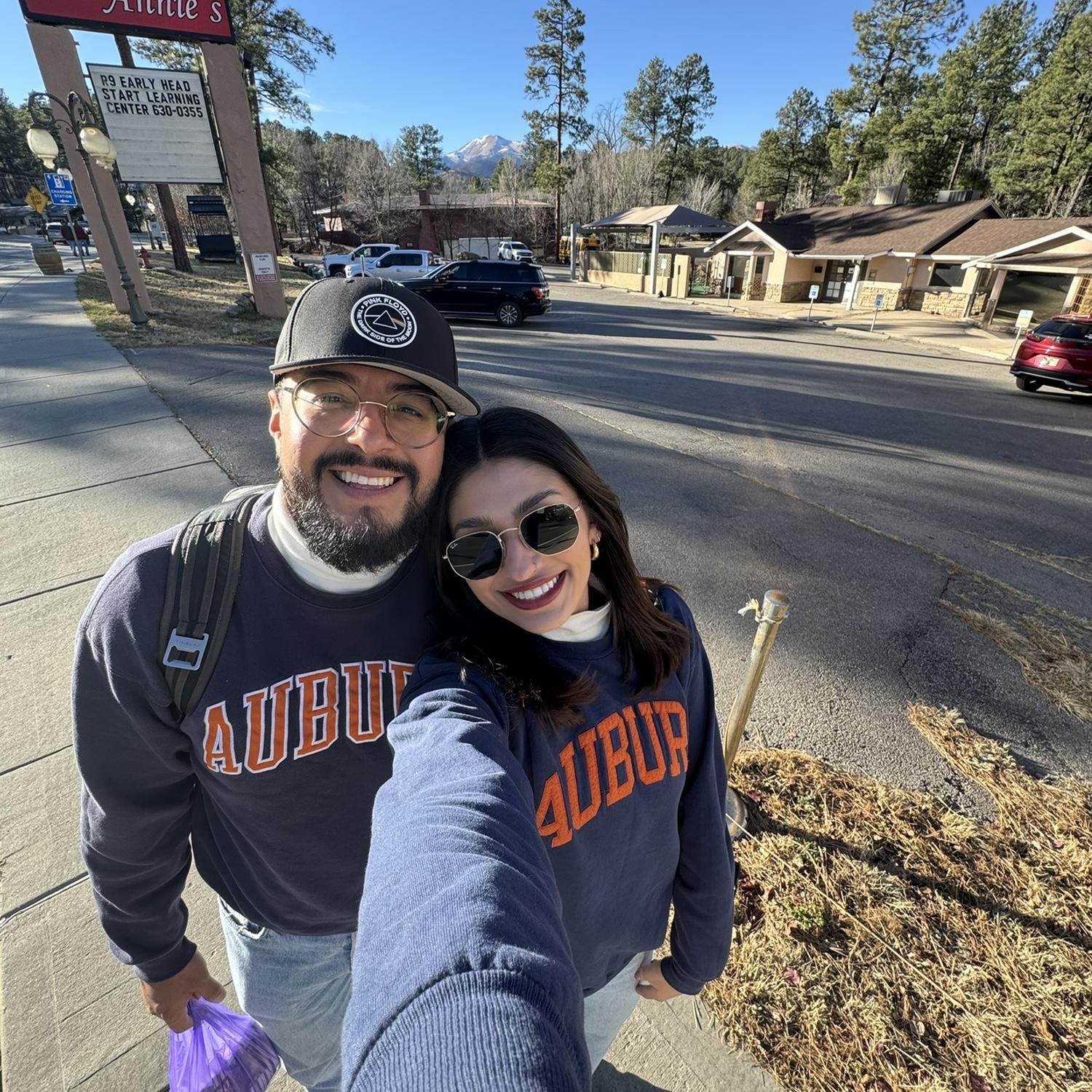 Fun trip to Ruidoso, NM & had to rep AU gear of course :)