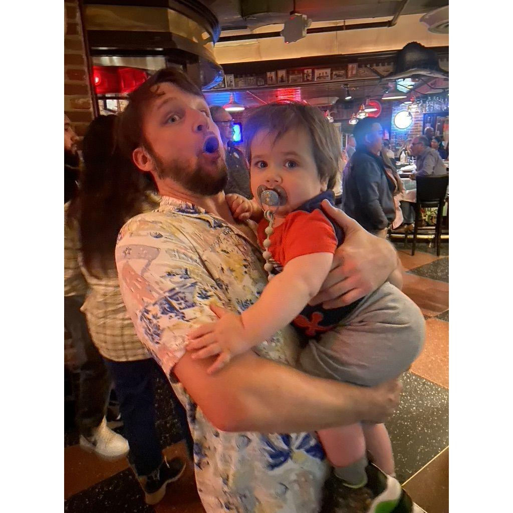 Spencer's First Baby Hold