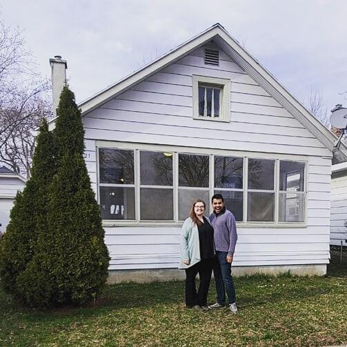 When we bought our home!