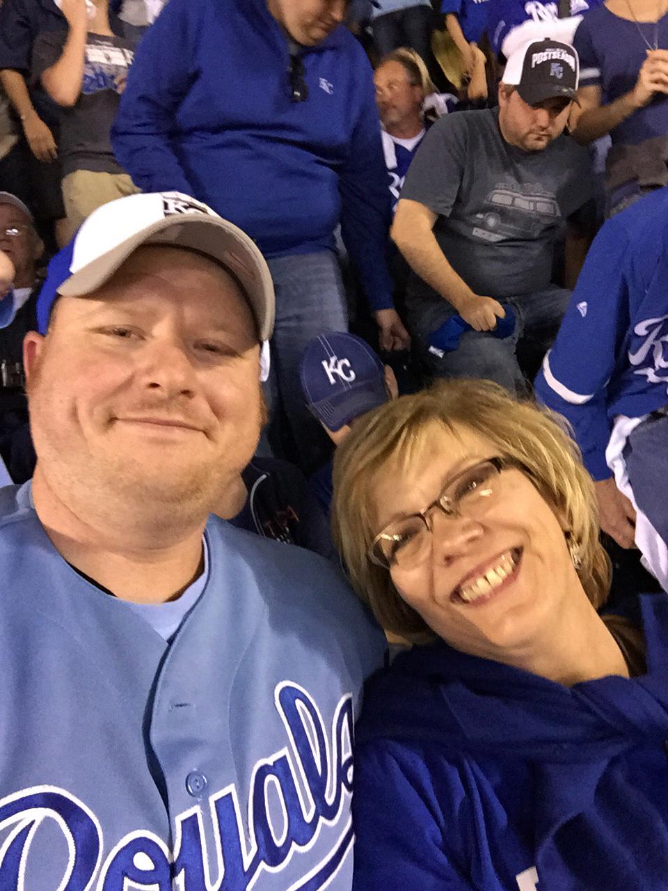 The Angels were no match for the Royals on this night.  ALCS CHAMPS!!