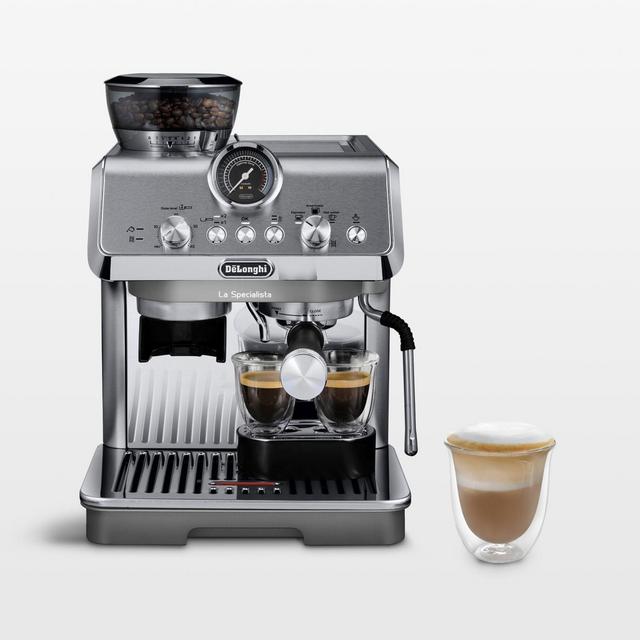 De'Longhi ® La Specialista Arte Stainless Steel Espresso Machine with Grinder