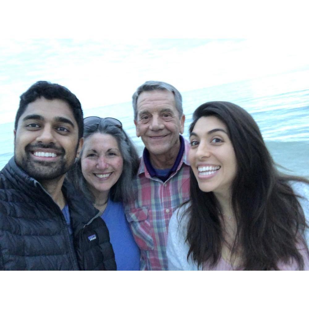 The day I asked Megan's Dad for his blessing when Megan and her Mom were on a walk