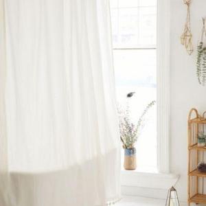 Magical Thinking Pompom Shower Curtain