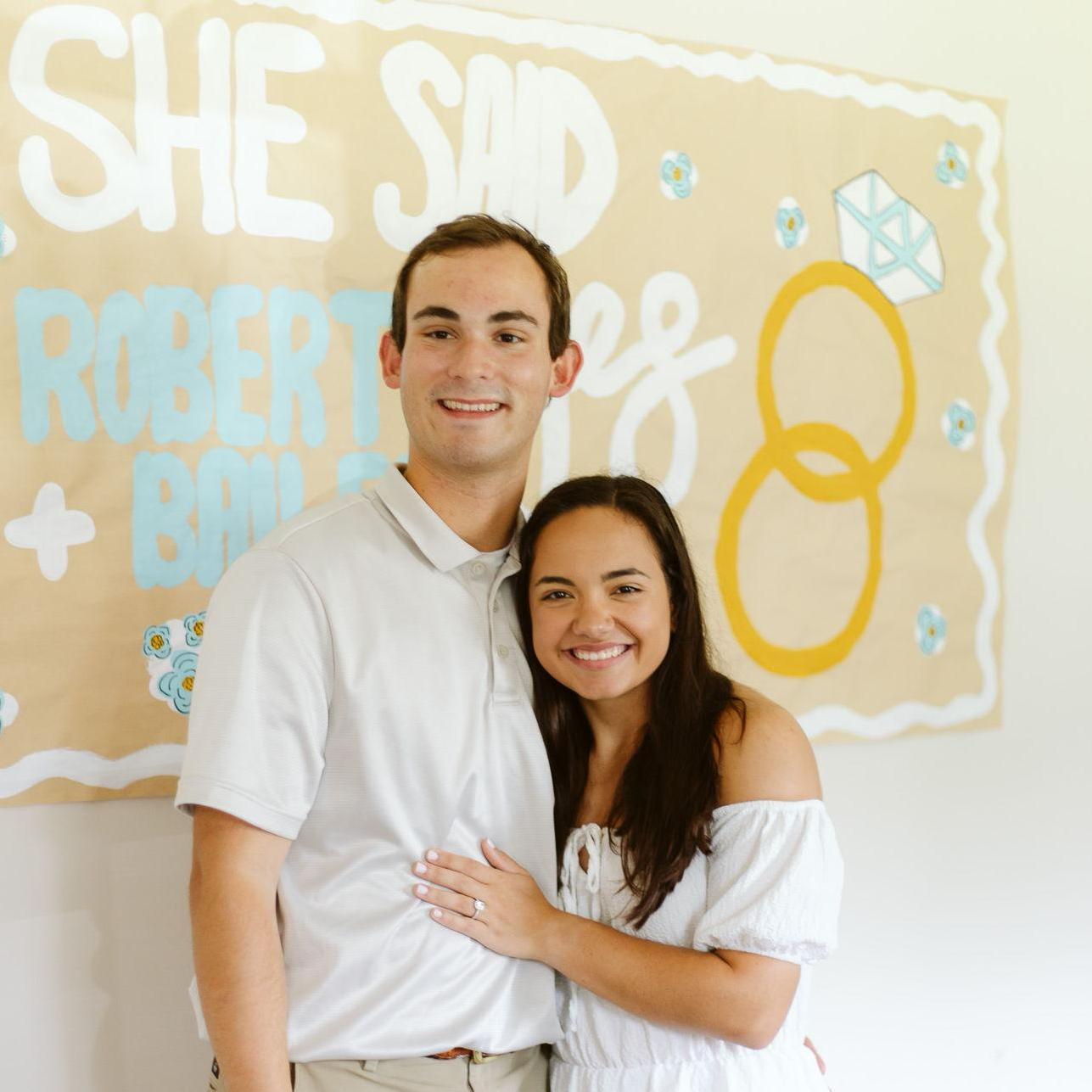 Our engagement party afterwards where our friends and family were!