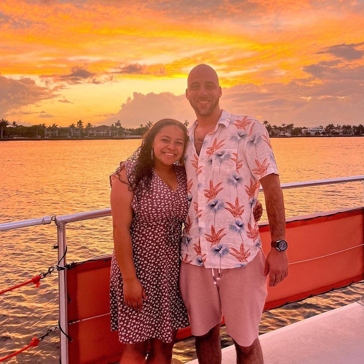 6/8/23
Our first vacation together in West Palm Beach, FL. Best sunset cruise ever.
Peter also broke out his dance moves, to which no one on the boat was impressed by.