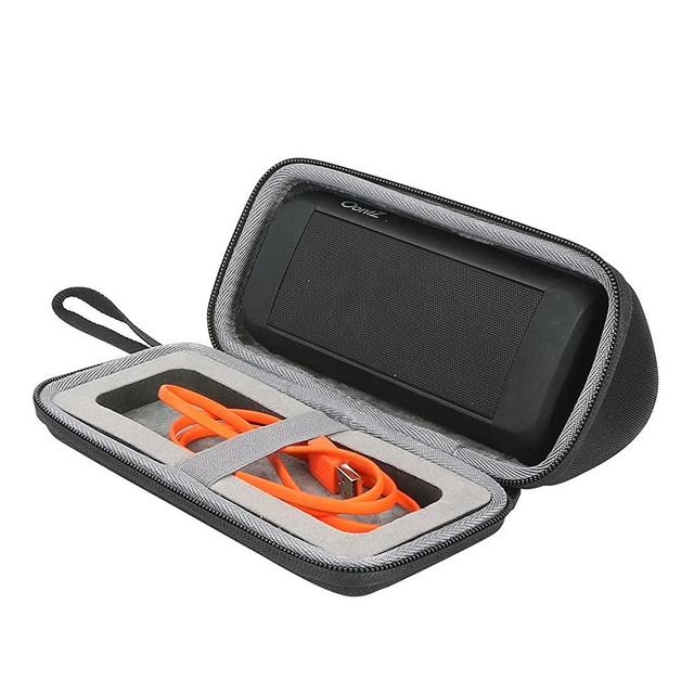 co2crea Hard Travel Case for Cambridge SoundWorks OontZ Angle 3 Ultra/Plus EditionPortable Bluetooth Speaker (Black)