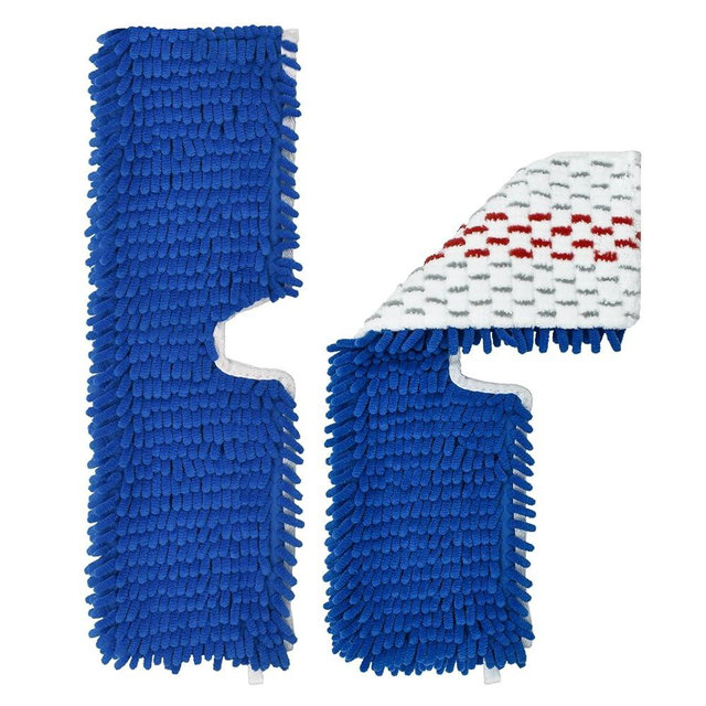 Mop Heads Replacements for O-Cedar Hardwood Floor 'N More 3-Action Mop, Mop Replace Head for O Cedar Hardwood Floor 'N More Microfiber Flip Mop, 2-Pack Dust Mop Heads Replacements for Ocedar