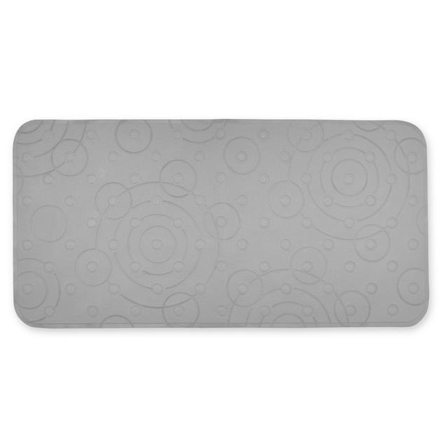 Playtex® PVC Cushy Comfy Bath Mat in Grey