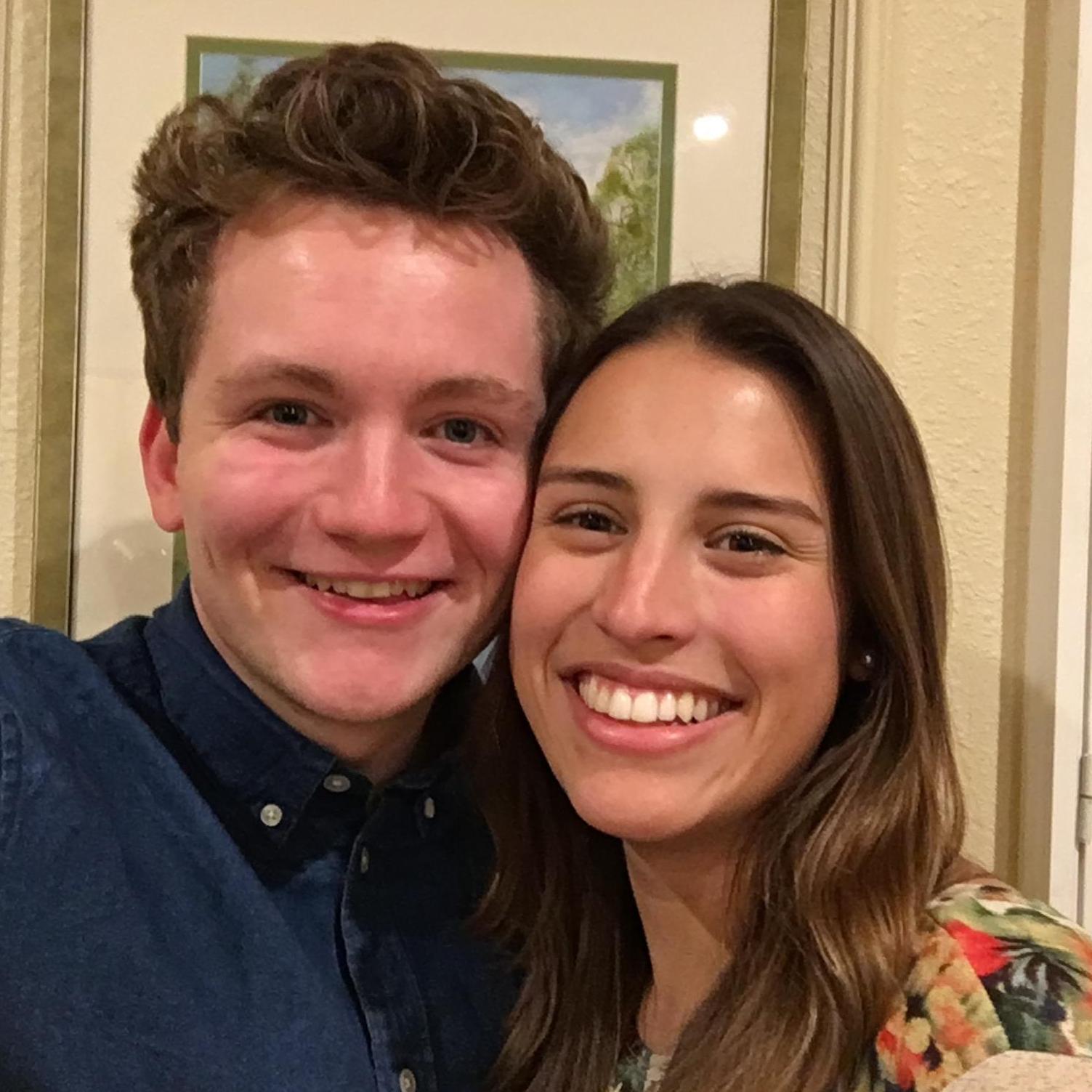 Date night where Cameron first lived after moving to California!