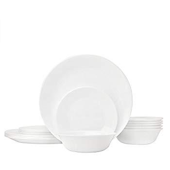 Corelle Winter Frost White Dinnerware Set (18-Piece, Service for 6)