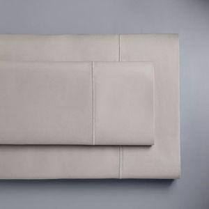 Simply Vera Vera Wang Pima Cotton 600 Thread Count Queen Sheet Set - Shadow Gray