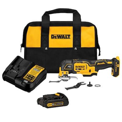 DEWALT  6-Piece Brushless 20-volt Max 3-speed Oscillating Multi-Tool Kit with Soft Case (1-Battery Included)