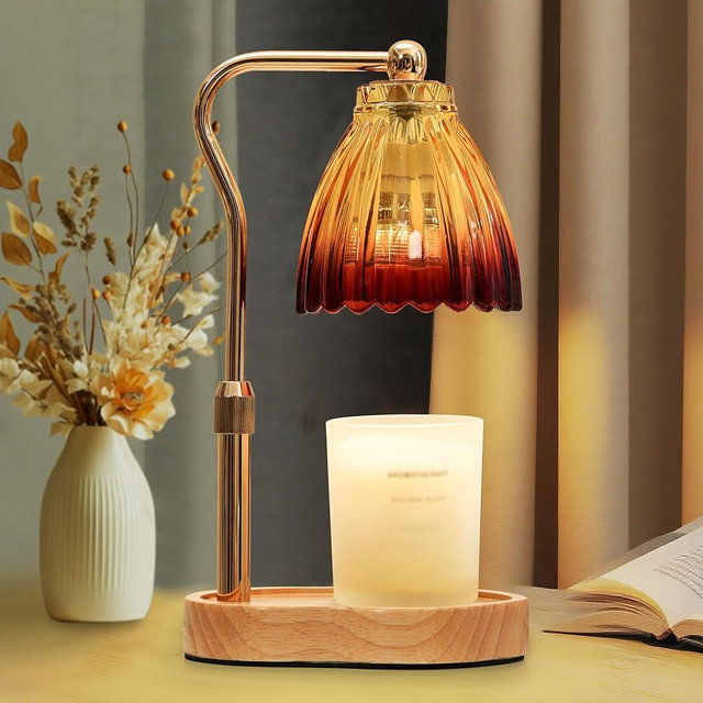 Vankada Candle Warmer Lamp with Timer Dimmable, Lamp Candle Warmer for Jar Candles，Birthday Gifts for Women Mom, House Warming Gifts Vintage Home Decor，Wax Warmer Lamp