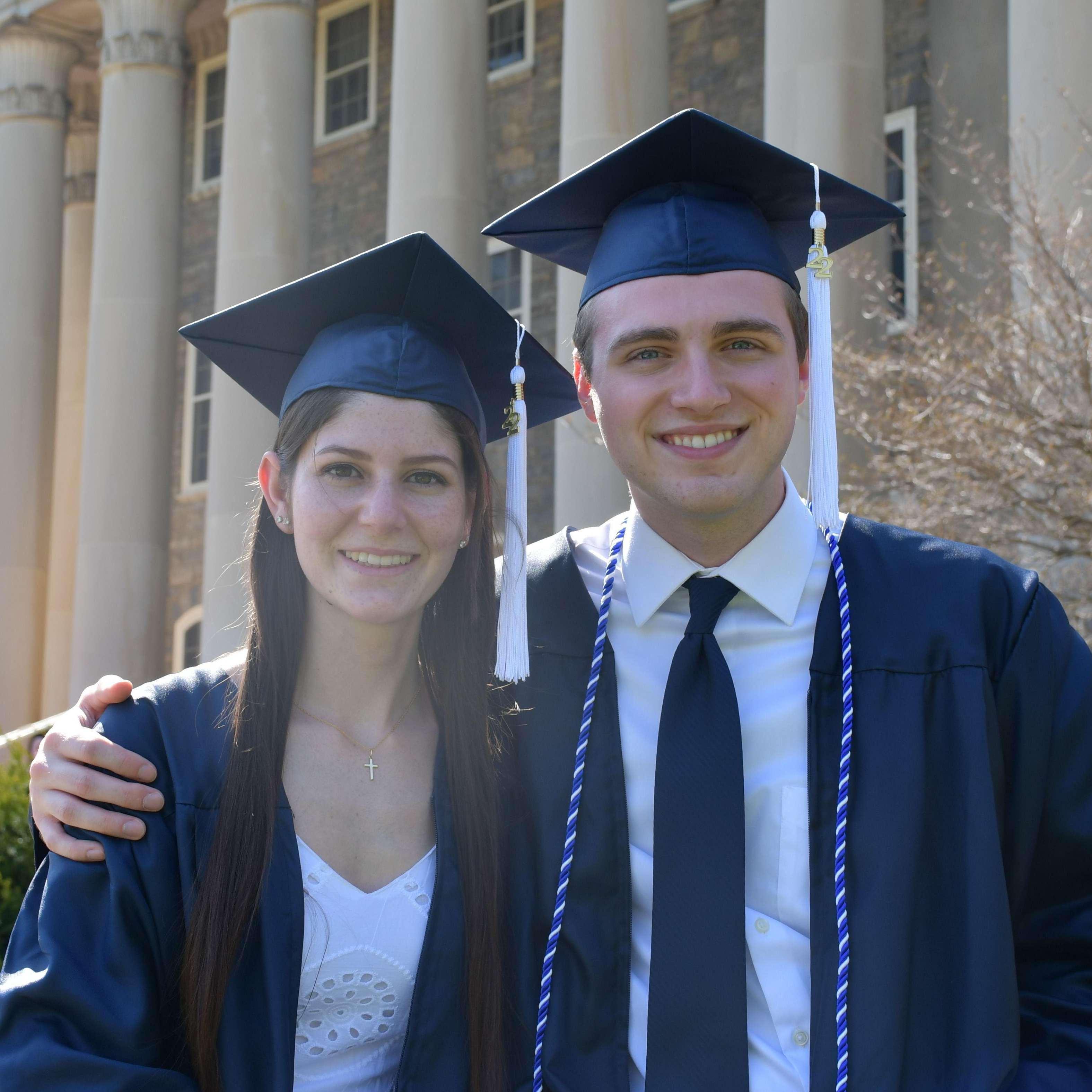 We first met at Penn State in 2018 and both graduated in the spring of 2022.