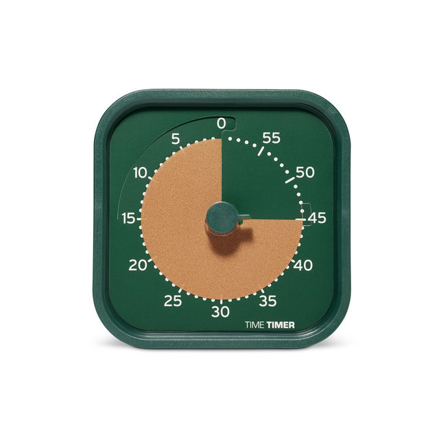 Time Timer MOD Home - Metallic Series - 60 Minute Visual Countdown Timer for ADHD, Adults, & Students, w/ Silent Operation