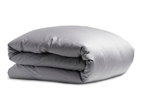 Parachute | Washed Sateen Duvet Cover | Pewter / Queen