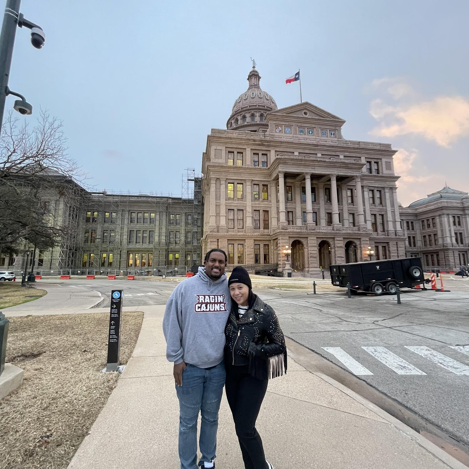 It was so COLD this week in Austin!