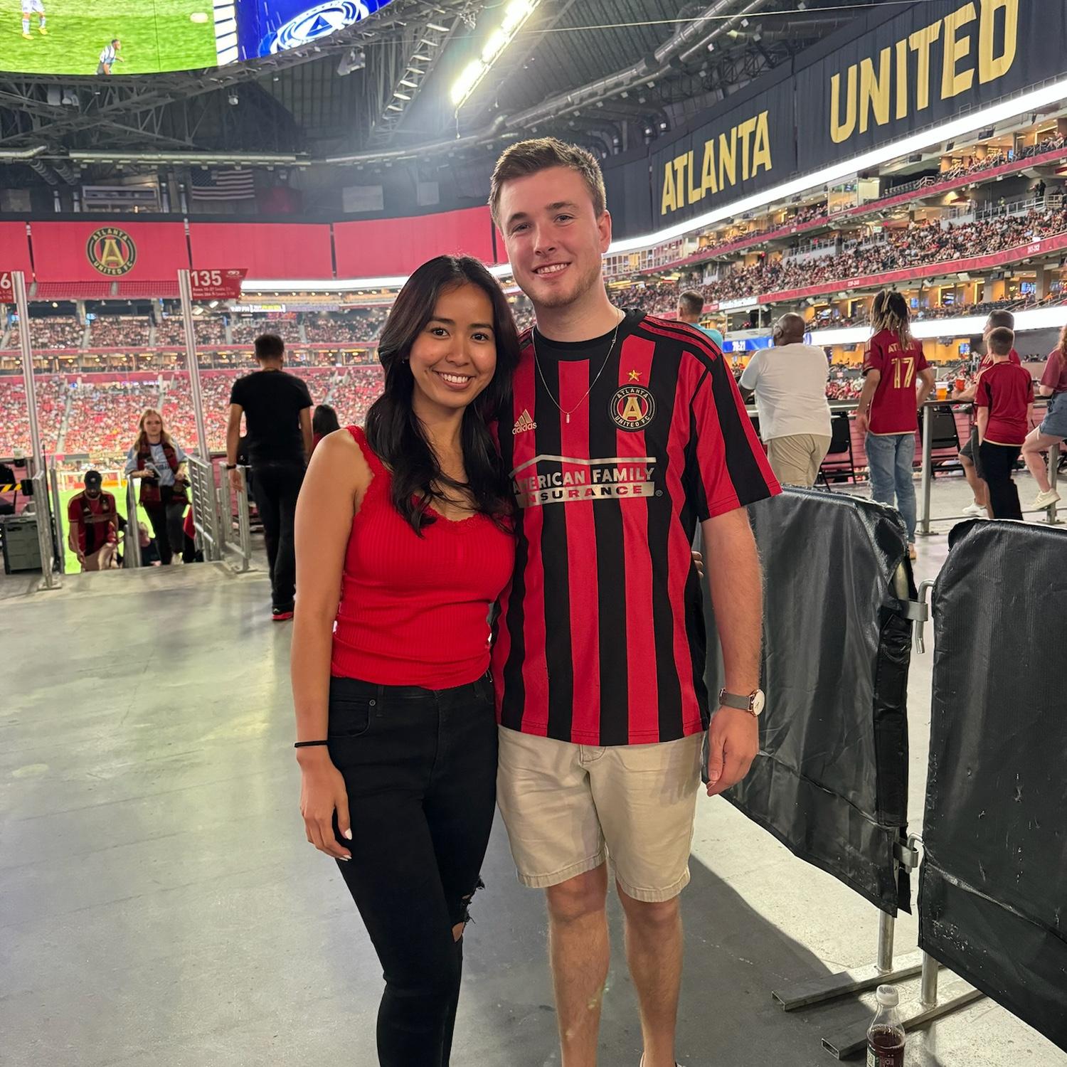 First Atl United game together
