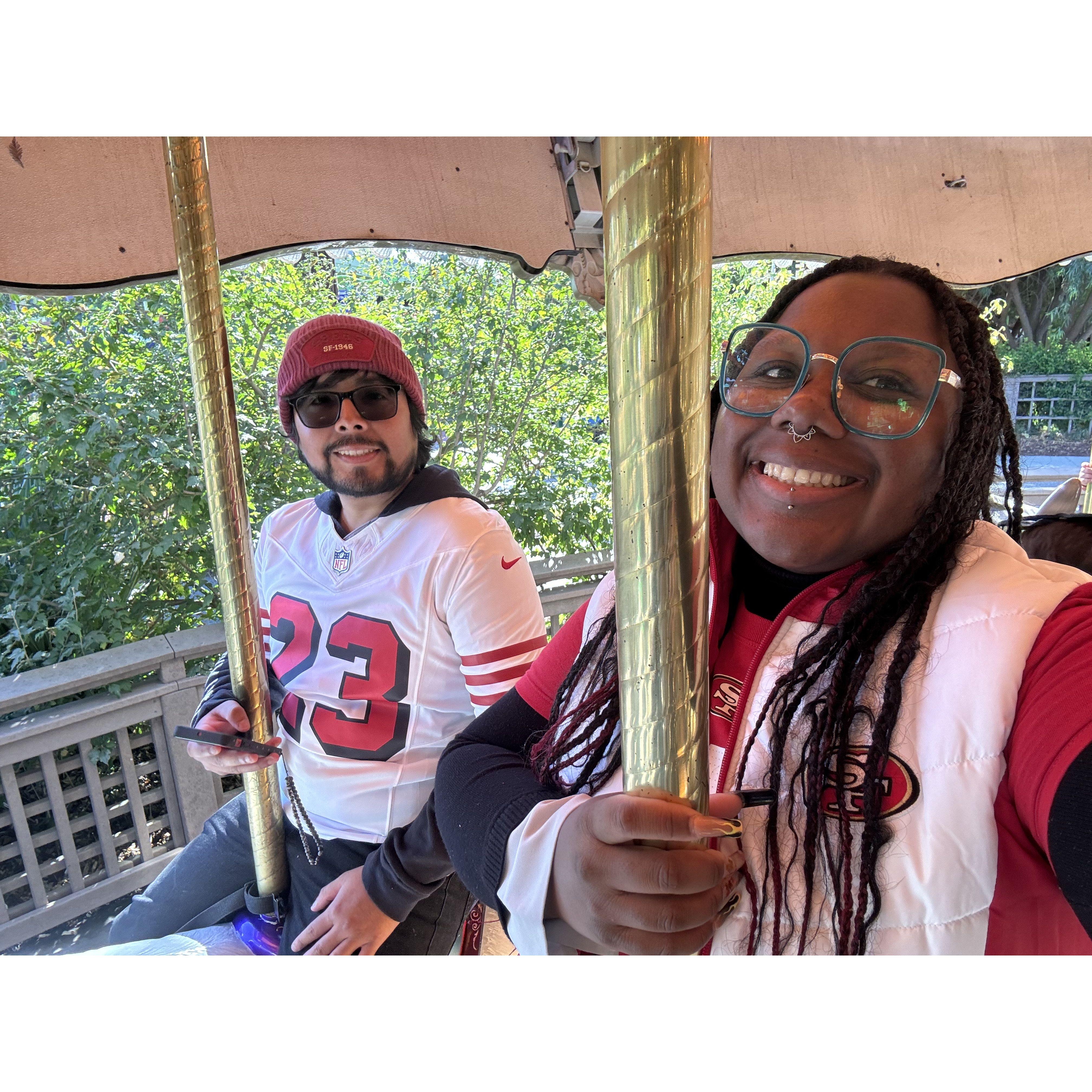Riding the merry-go-round