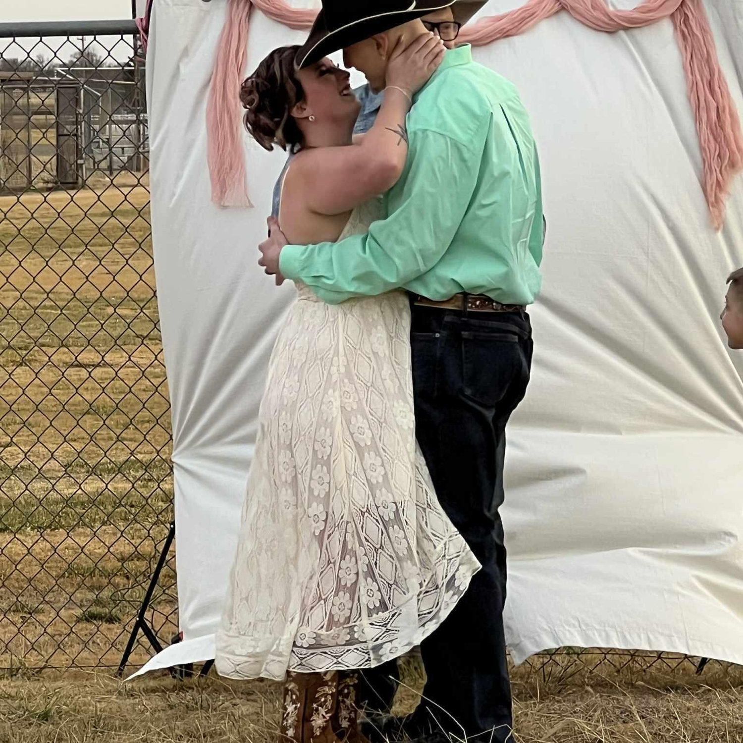 "Well kiss her"