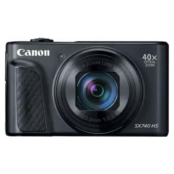 Canon - PowerShot SX740 HS 20.3-Megapixel Digital Camera - Black