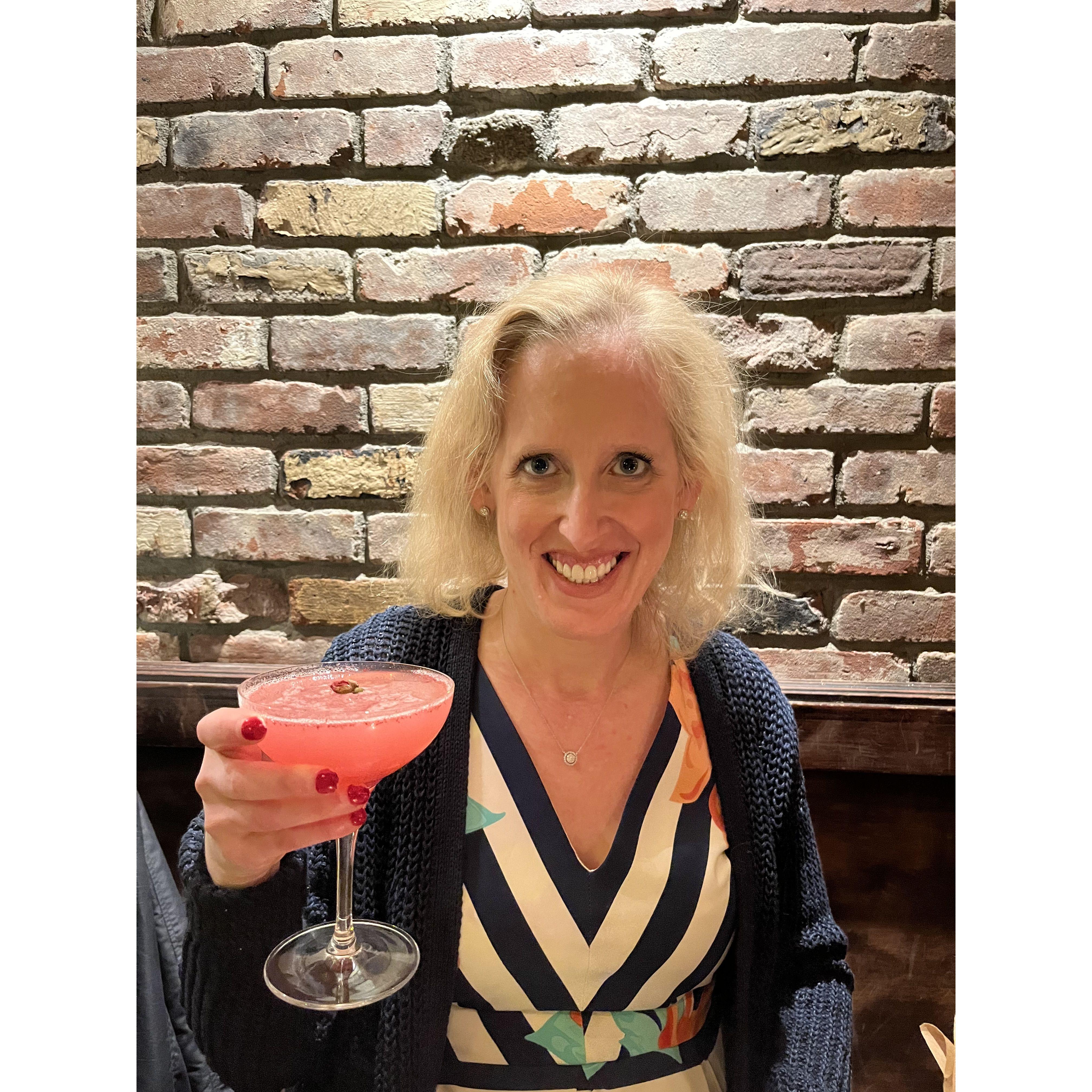 Cheers to us!