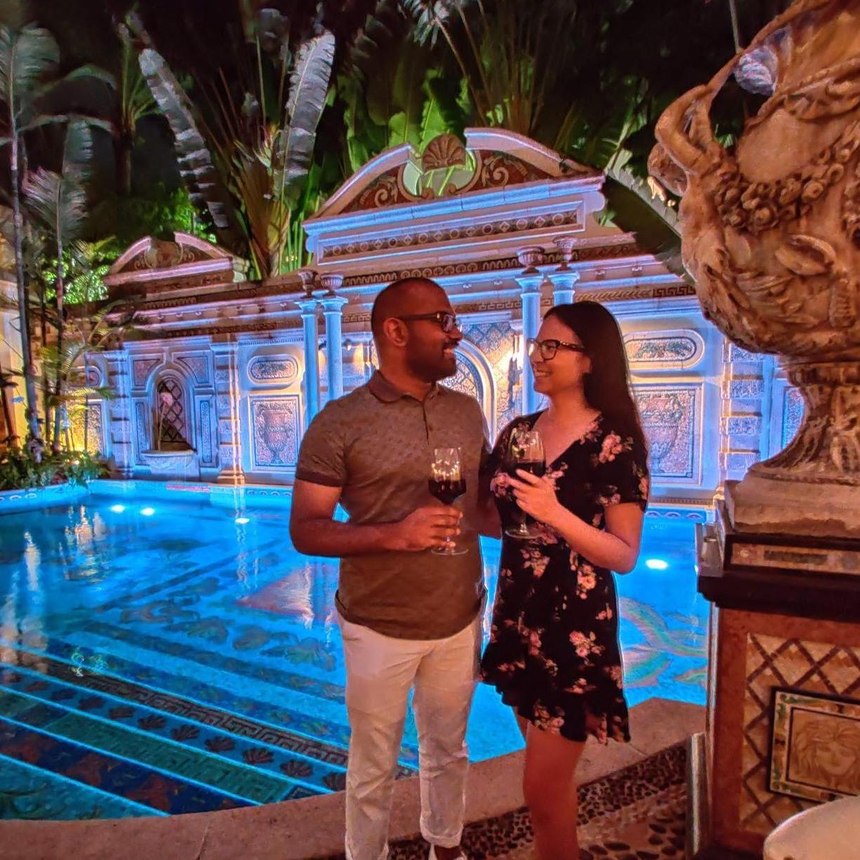 Dinner at the Versace Mansion