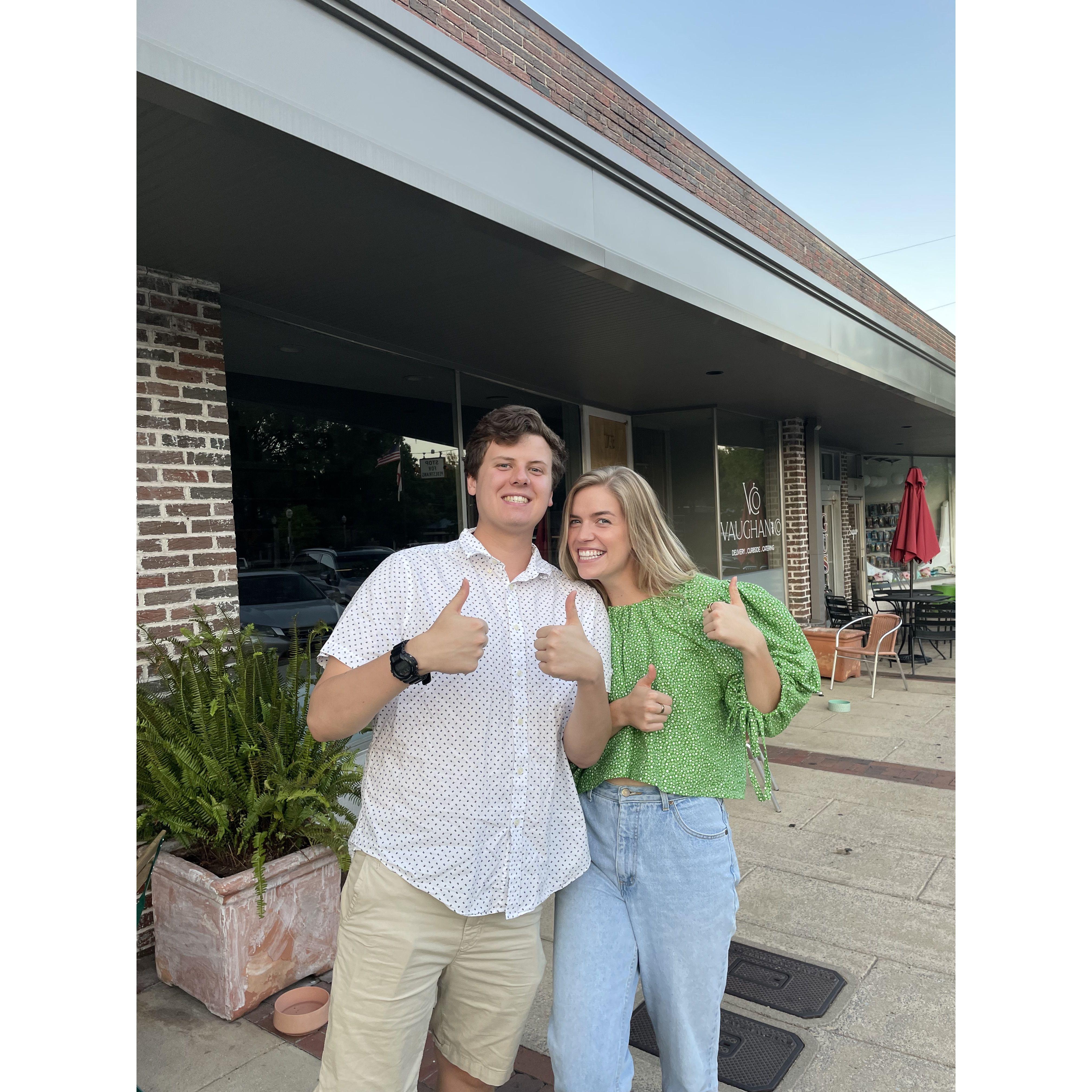 Olivia'a 21st birthday dinner. June 2022