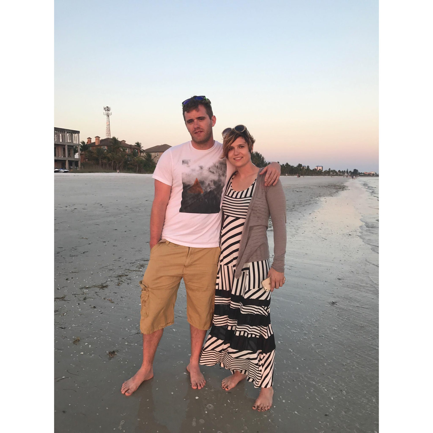 2017: Florida trip with Johnson family.